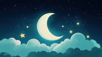 Fototapeta premium Night Sky Dreams.