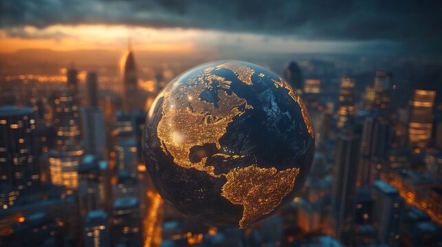 Global Business Strategy and International Market Expansion with Diverse Team of Professionals Collaborating on Digital Technology Solutions