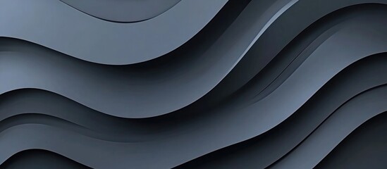 Curved gradient lines on a gray backdrop Contemporary cover design in a minimalist style