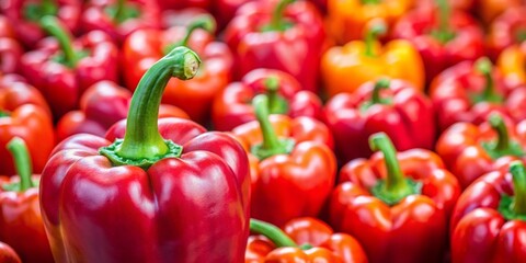 red and green peppers