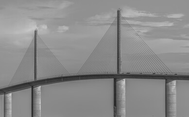 bridge sky way. Tampa