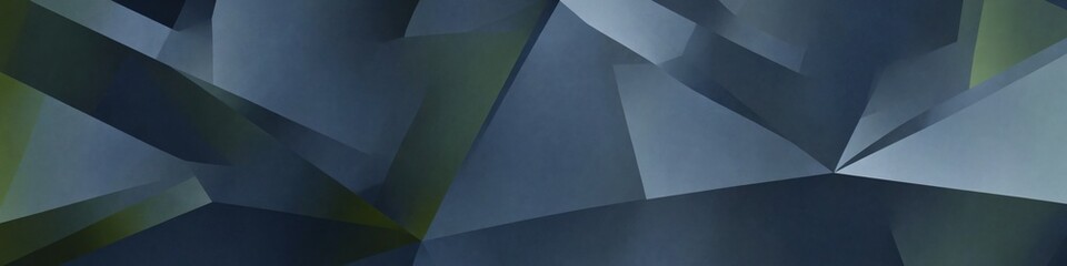Abstract digital art piece dark blue background It Geometric 3D