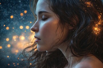 Digital art piece that appears to be portrait surreal digital ar