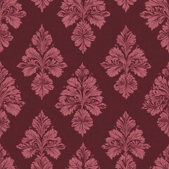 Seamless pattern dark red background made up repeating Seamless