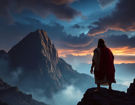Moses at Mount Sinai
