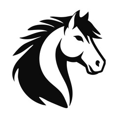 horse head silhouette