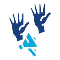 Democracy icon vector image. Can be used for Politics.