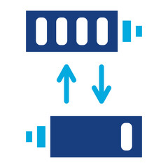 Swappable Batteries icon vector image. Can be used for Personal Transportation.