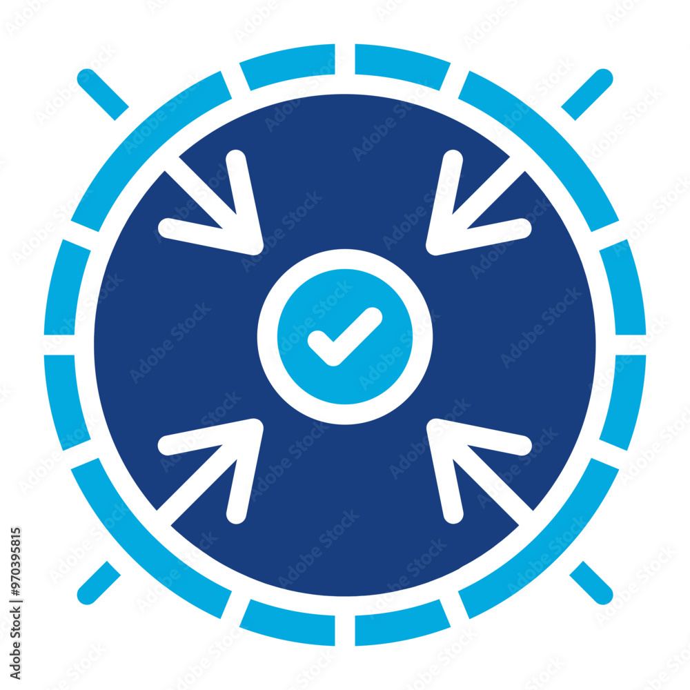 Poster action icon vector image. can be used for action plan.