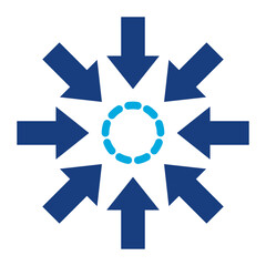 Impact icon vector image. Can be used for Action Plan.