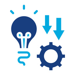 Implementation icon vector image. Can be used for Action Plan.