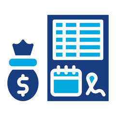 Loan Disbursement icon vector image. Can be used for Loan.