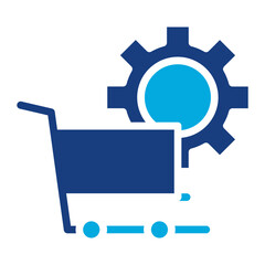 Order Processing icon vector image. Can be used for Order Fulfilment.