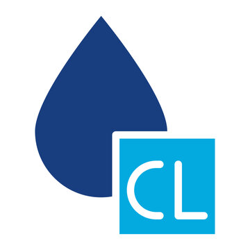 recommend clip art: Chlorination icon vector image. Can be used for Water Treatment.