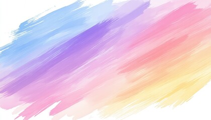 A vibrant abstract background featuring soft strokes of pastel colors blending harmoniously, perfect for creative projects.