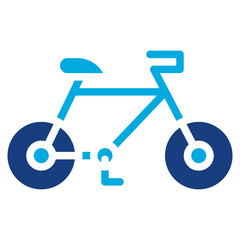 Bicycle icon vector image. Can be used for Physical Wellbeing.