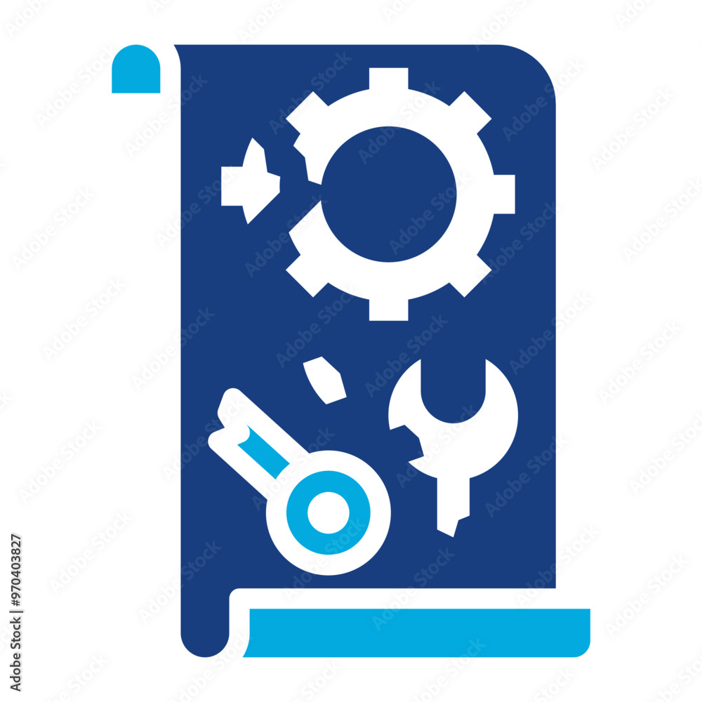 Poster breakdown icon vector image. can be used for business disruption.