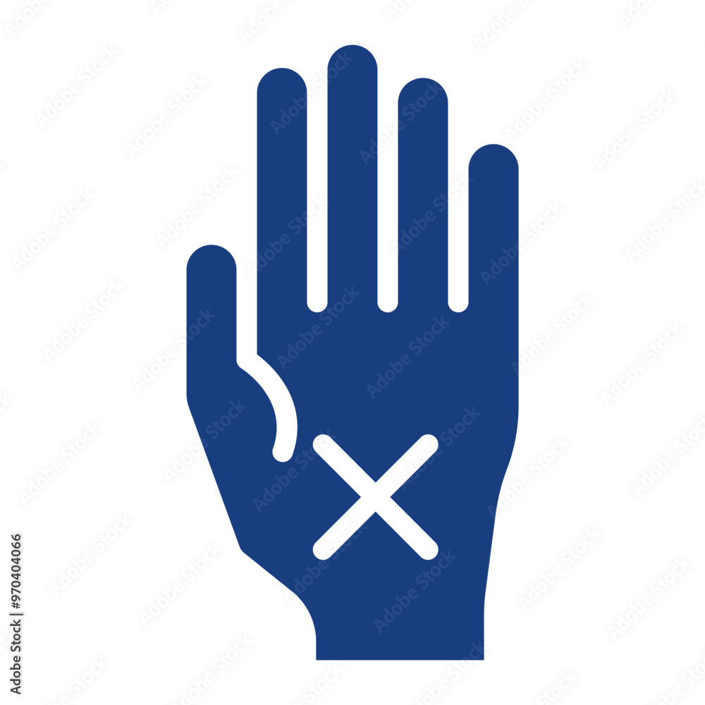 Poster obstruction icon vector image. can be used for business disruption.