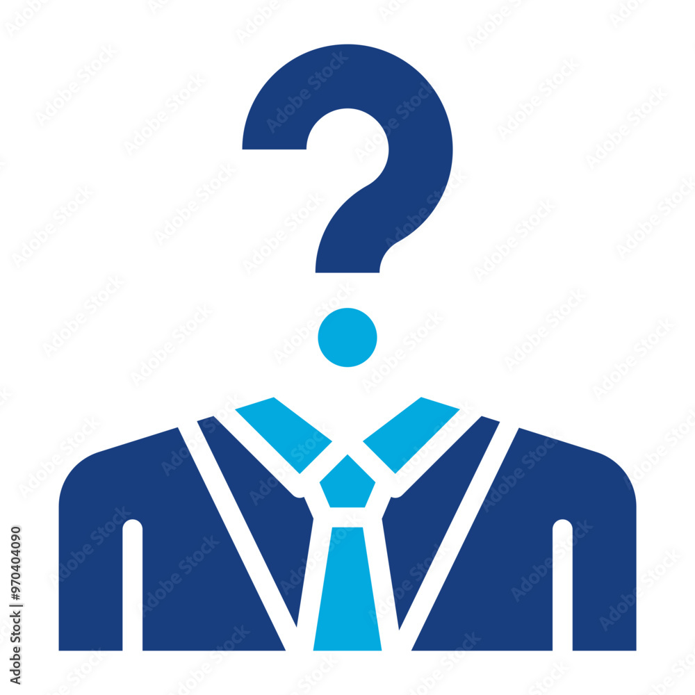 Poster problem icon vector image. can be used for business disruption.