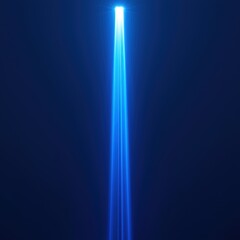 A beam of light shines down.