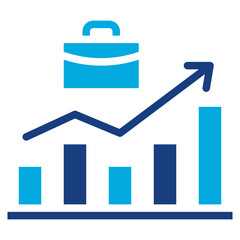 Job Market icon vector image. Can be used for Hiring Process.