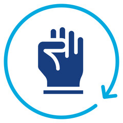 Revolutionize icon vector image. Can be used for Digital Disruption.