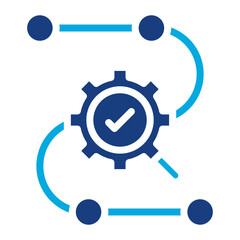 End to End Testing icon vector image. Can be used for Software Testing.