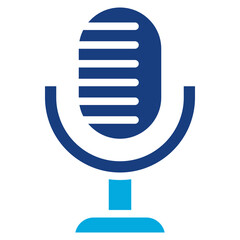 Microphone icon vector image. Can be used for Press Freedom Day.