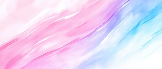 Soft pastel abstract background in pink and blue hues, perfect for creative projects or as a soothing backdrop.