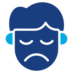 Guilty icon vector image. Can be used for Human Emotions.