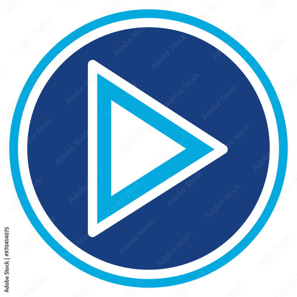Poster pause icon vector image. can be used for 3d printing.