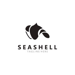Seashell Logo. Ocean Animals premium quality graphic outline symbols collection