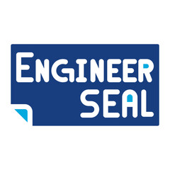 Engineer Seal icon vector image. Can be used for Engineer in Mechanics.