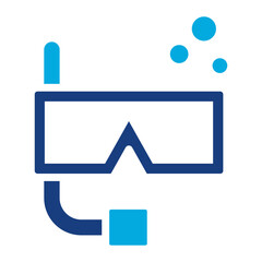 Cruise Snorkel icon vector image. Can be used for Cruiser.