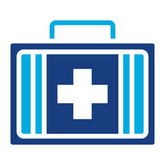 Obraz premium First Aid Kit icon vector image. Can be used for Rescue And Response.