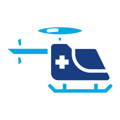 Rescue Chopper icon vector image. Can be used for Rescue And Response.