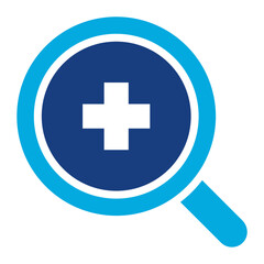 Search icon vector image. Can be used for Rescue And Response.