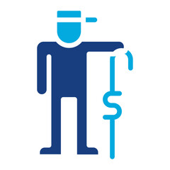 Pension Plan icon vector image. Can be used for Retirement.