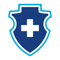 Medical Badge icon vector image. Can be used for Psychiatric Hospitals.