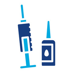 Vaccine Injection icon vector image. Can be used for Psychiatric Hospitals.