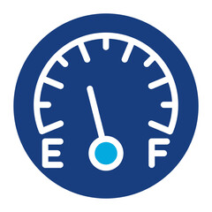 Fuel Gauge icon vector image. Can be used for Oil And Gas.