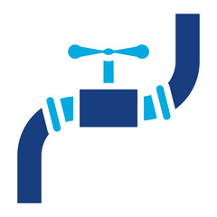 Gas Valve icon vector image. Can be used for Oil And Gas.