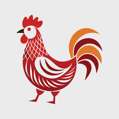 Adobe Illustrator Artwork chicken