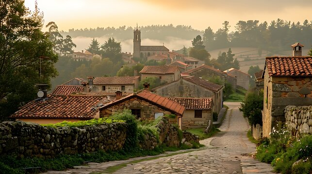 Walking the Camino de Santiago, Spain, is a journey of spiritual and physical discovery, as the ancient pilgrimage route winds through diverse landscapes and historic towns. The path, lined 