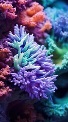 Vibrant coral reef
