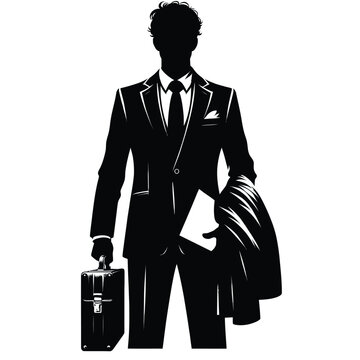 recommend clip art: Lawyer Silhouette