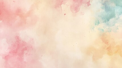 Colorful abstract watercolor painted background.