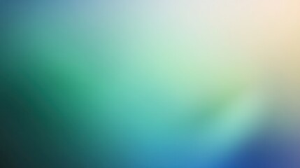Obraz premium A gradient background from blue to green with a soft, dreamy transition, ideal for minimalist and elegant designs.