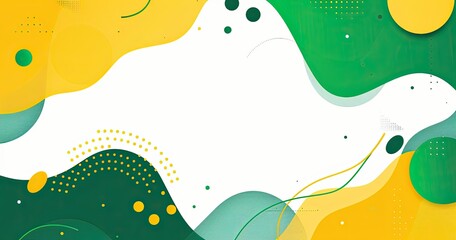 Naklejka premium A vibrant abstract design featuring flowing shapes and colors, ideal for backgrounds or graphic projects.