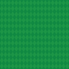 Green checker pattern background. Vector Illustration